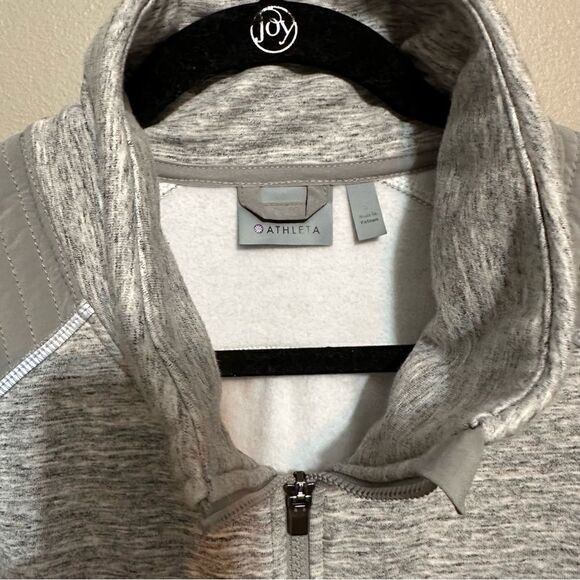 Athleta Womens Stronger Spacedye Workout Vest In Heather Grey Size Small - Picture 5 of 7